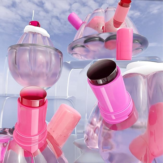 Cooling Water Jelly Tint, Cream Jelly Blush Stick Women #03