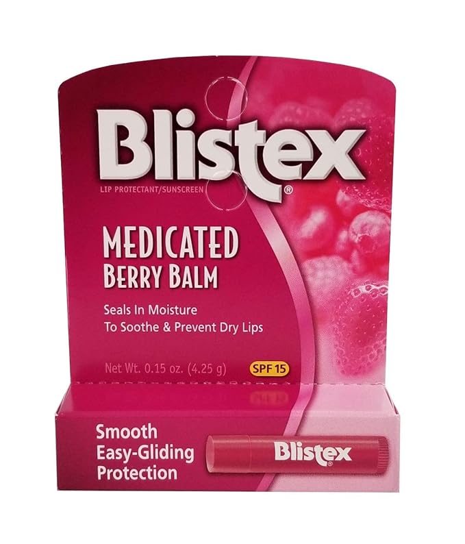 Blistex Medicated Lip Balm, SPF 15,
