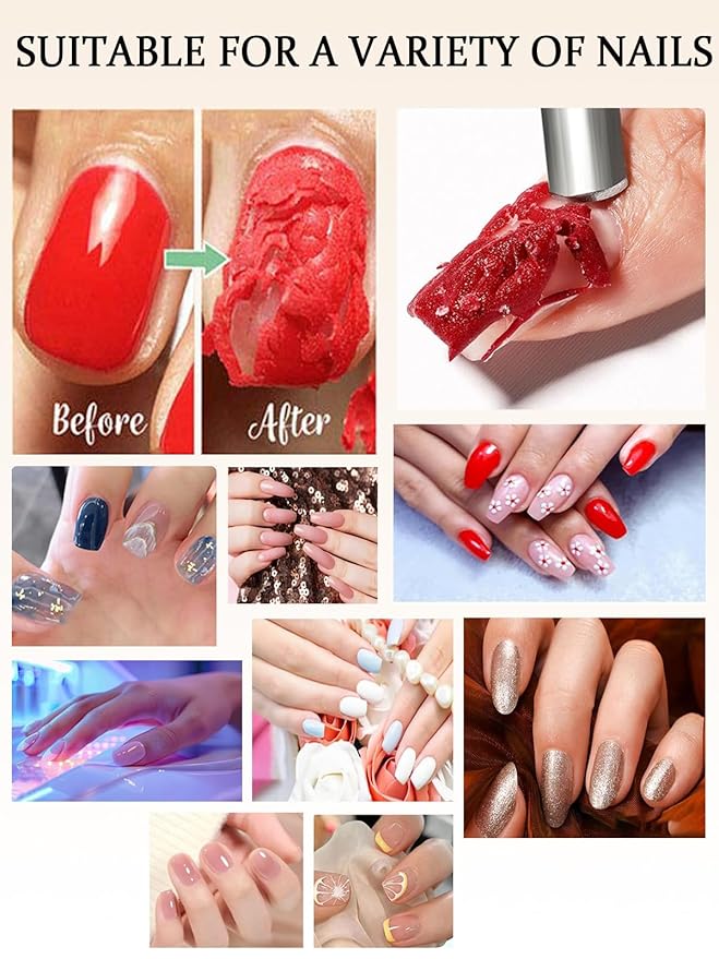 2 Packs Gel Nail Polish