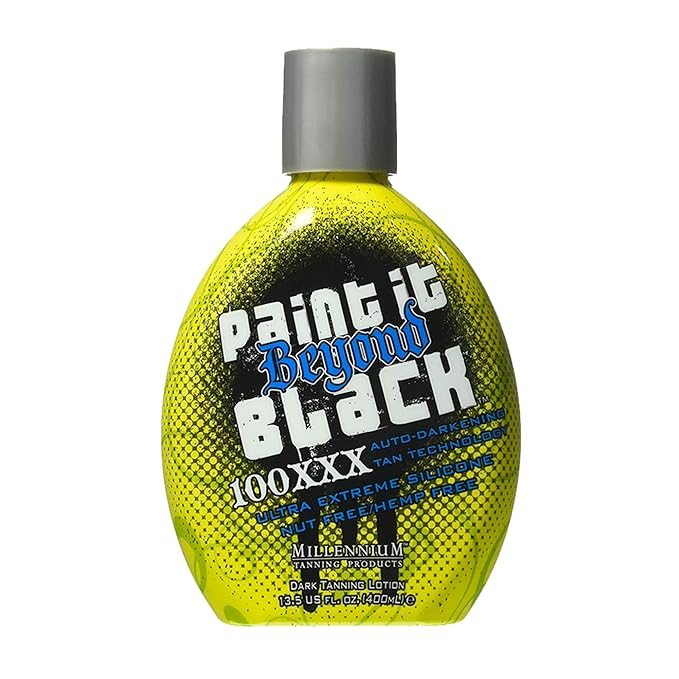 Millennium Tanning Paint it Beyond Black 100 XXX, 13.5 Oz
