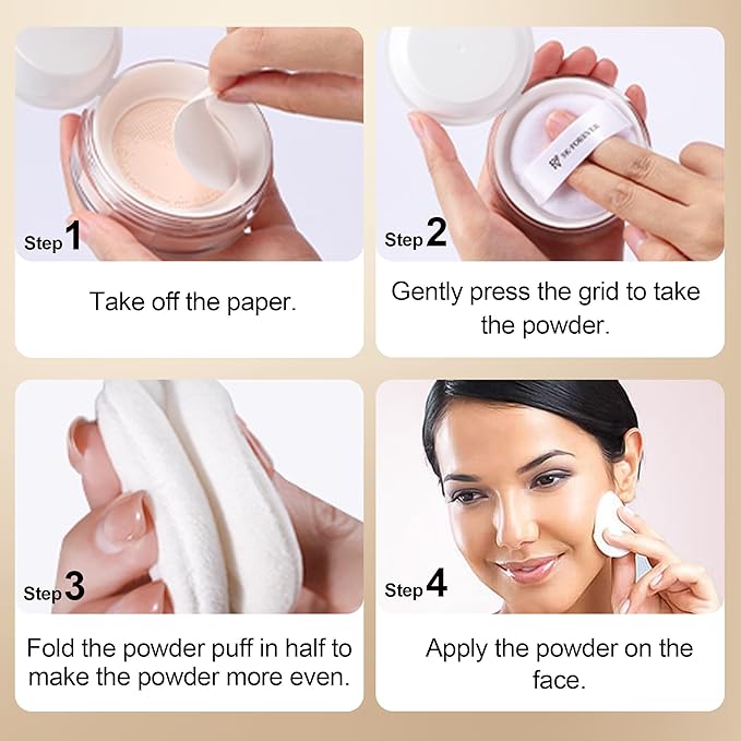 Translucent Setting Powder, FV Loose Powder for Oil 10g