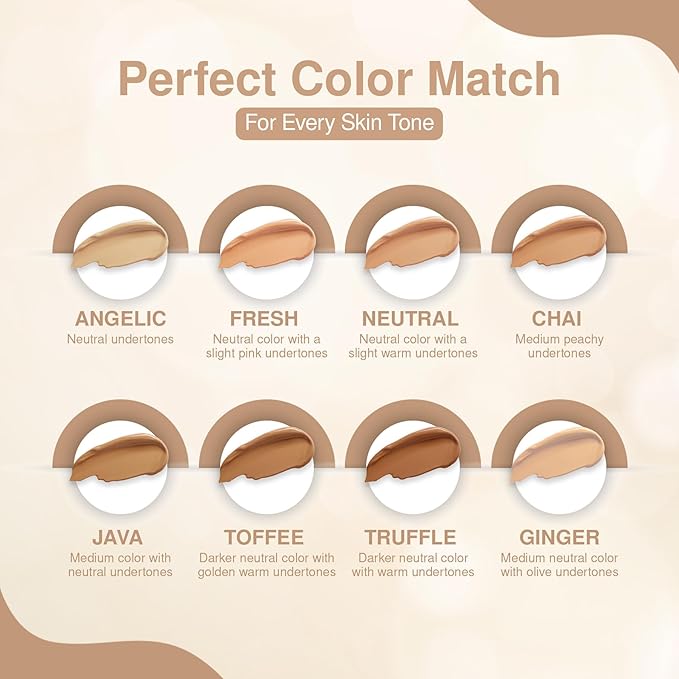 Frankie Rose Cosmetics Our Lil’ Secret Concealer – Sweat-Proof & Matte Under Eye Concealer, Long Lasting Concealer Full Coverage For Fine Lines, Dark Circles & Hide Imperfections - Fresh