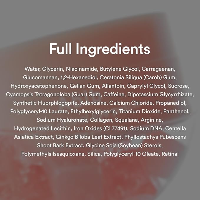 Abib PDRN Retinal Eye Patch Glow jelly 60 Patches, Korean Under Eye Patches for Puffy Eyes and Dark Circles, Anti-Wrinkle, Collagen, Caffeine, Niacinamide