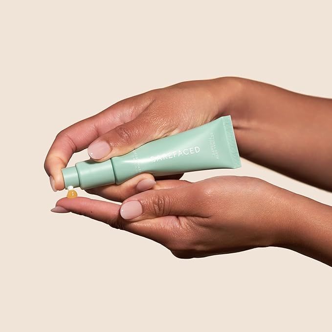 Barefaced Retinal Skin Therapy 30ml - Retinaldehyde & Bakuchiol Serum for Firming, Reducing Fine Lines & Wrinkles, Improving Skin Tone & Texture w/ Shea Butter, Jojoba Oil & Argan Oil