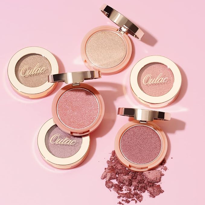 Oulac Shimmer Blush Cheek| 2 in 1 Powdery 4.8g