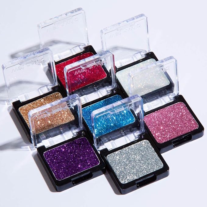 wet n wild Color Icon Glitter Eyeshadow Shimmer Groupie (Pack of 2)