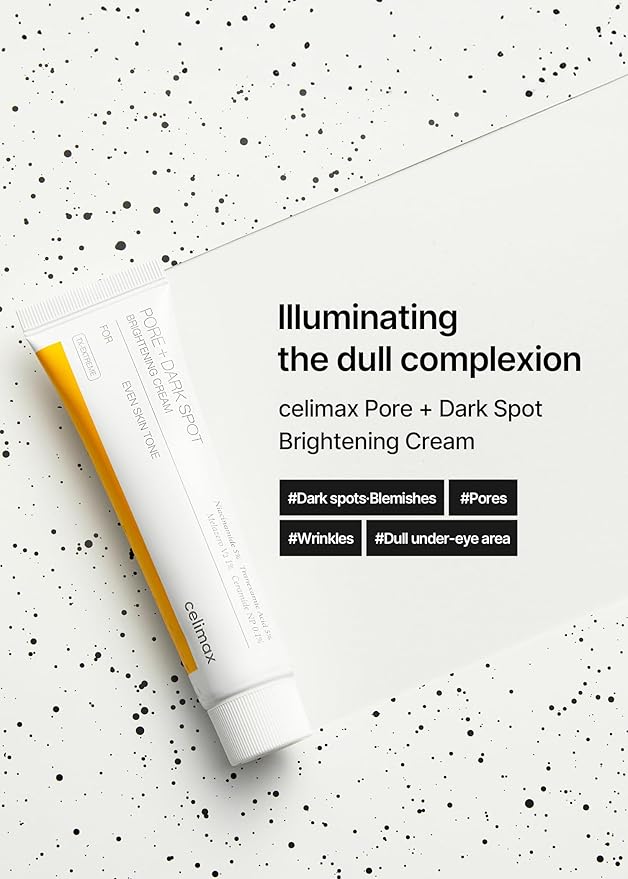 celimax Pore+Dark Spot Brightening Cream | with Niacinamide, Tranexamic Acid, TXA Cream, Pore Minimizer, Non-Irritating, Hydrating, For Sensitive Skin, 35ml