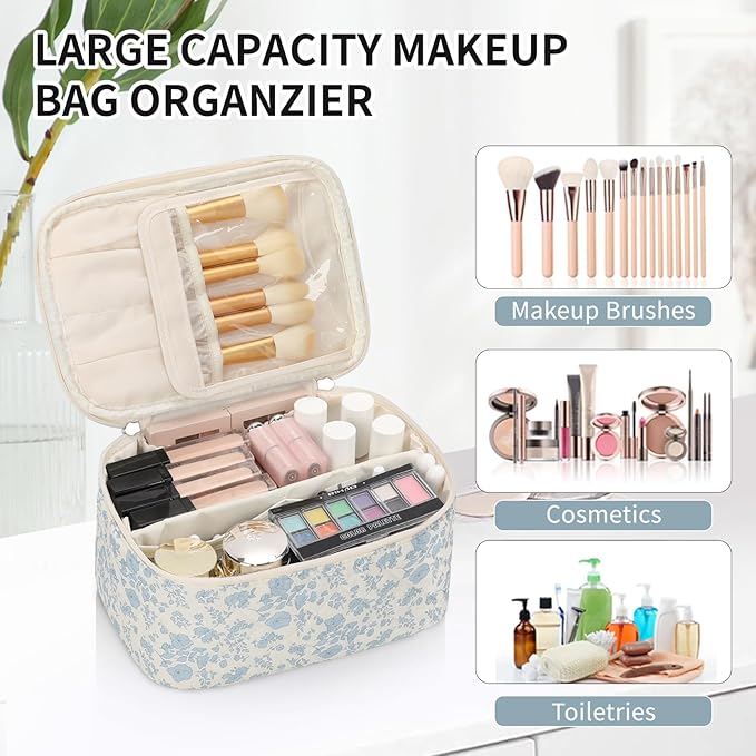 Ocheal makeup bag portable cosmetic