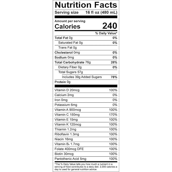 Optivive Pre-covery Elixir Clear Liquid Nutrition Pre Surgery Drink, Post Op Surgery Essentials, Chemotherapy Must Haves for Women and Men, Colonoscopy Prep Drink, Fruit Punch Flavor, 16oz (4 Pack)