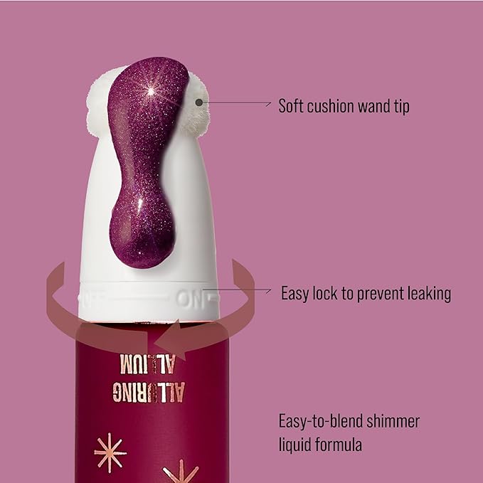 Kiss New York Professional Pearl Liquid Blush Beauty (Alluring Allium)