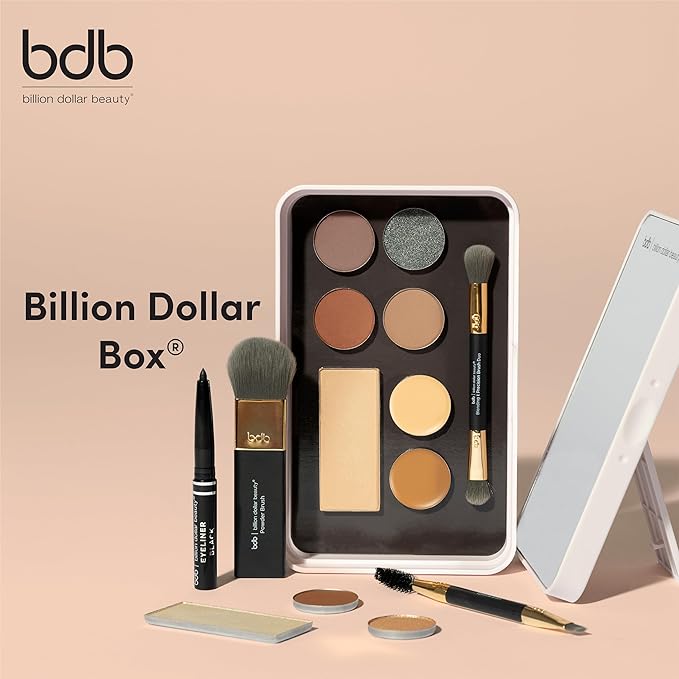 Billion Dollar Brows Beauty Box, All-in-One, Customizable, Sustainable,