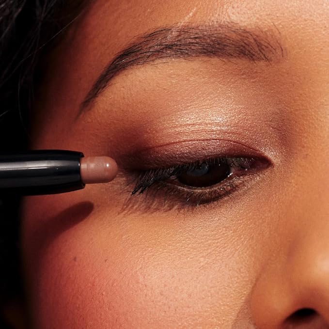 MCoBeauty Eyeshadow Stick, Matte, Deep Cocoa, Highly Pigmented, Built-in Sharpener, Vegan, Cruelty Free Cosmetics