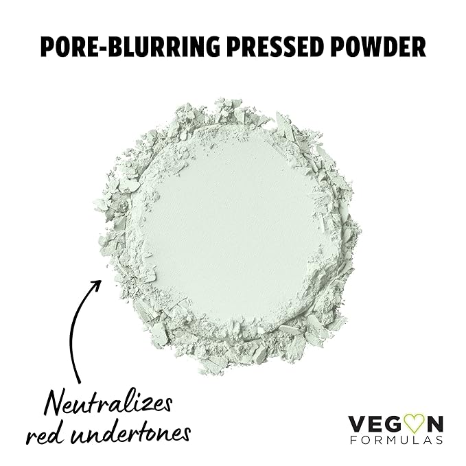 NYX PROFESSIONAL MAKEUP HD Finishing Powder, Pressed Setting Mint Green