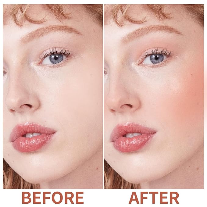 Boobeen Cream Blush Stick for Cheek Makeup, Multi Creamy Formula