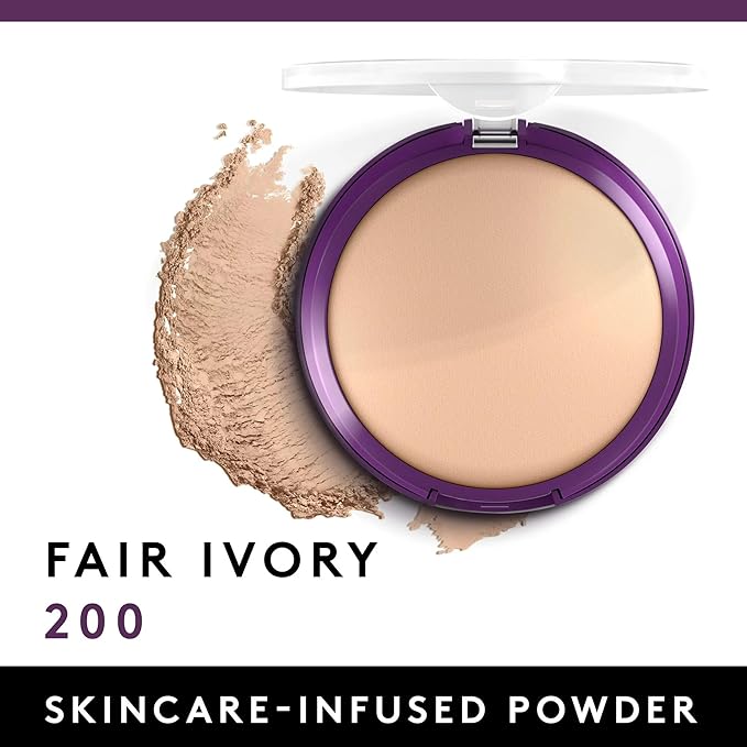 Covergirl Simply Ageless Instant Wrinkle Blurring Pressed Powder, Fair Ivory, 0.39 Ounce