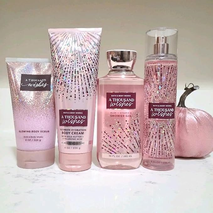 Bath & Body Works A Thousand Wishes Ultimate Hydration Body Cream, 8 Ounce