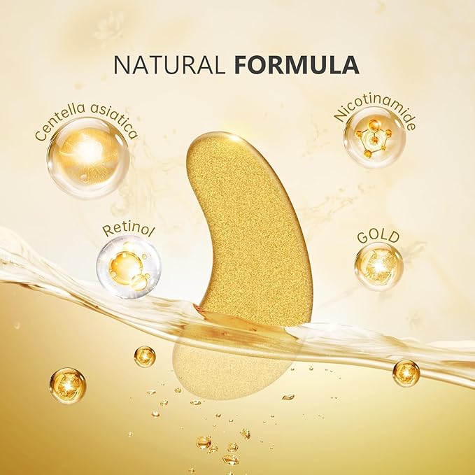 30 pairs 24k gold under