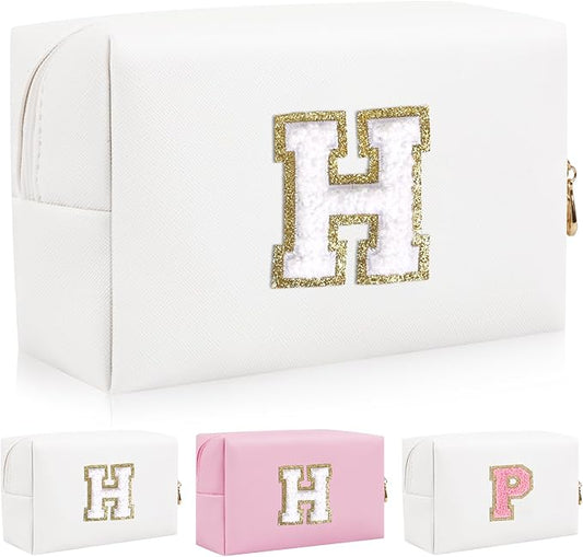 Personalized initial letter patch makeup