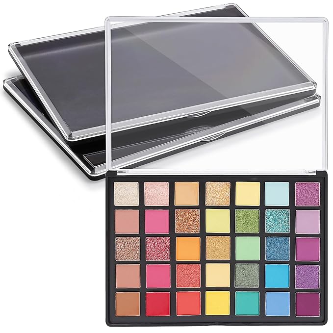 2PCS 9.25"x6.6" Large Empty Magnetic Makeup Palettes, Not