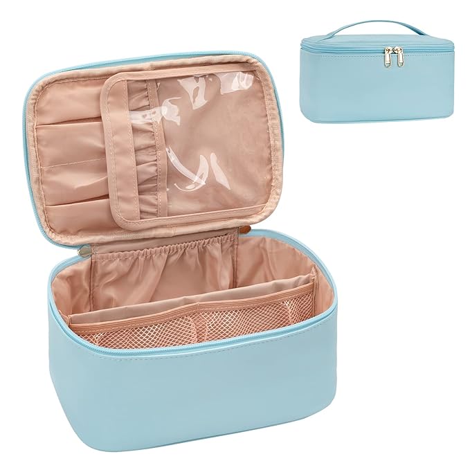 Ocheal makeup bag, portable cosmetic
