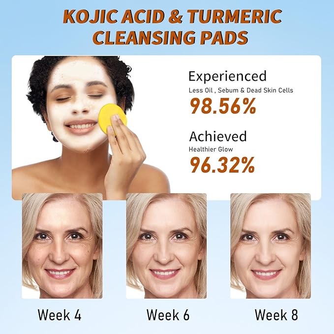 100pcs turmeric cleansing pads,turmeric and