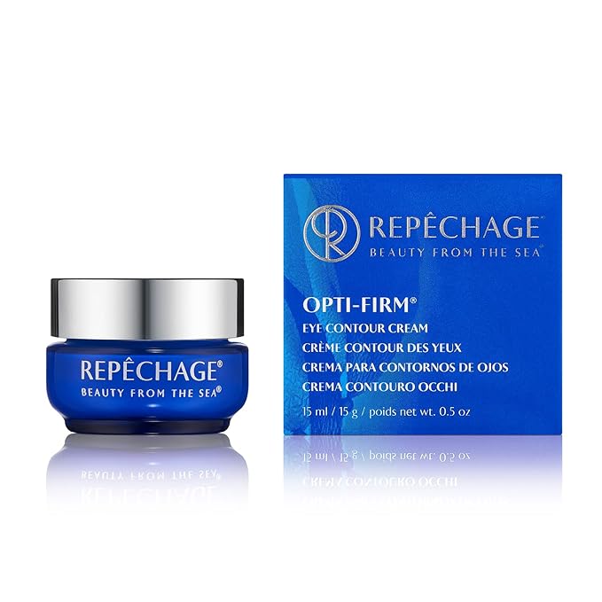 Repechage Opti Firm Contour Cream - Advanced Anti Aging Under Eye Cream Helps Reduce Appearance of Crow’s Feet Dark Circles, Puffiness, Wrinkles, and Fine Lines, 15 ml.