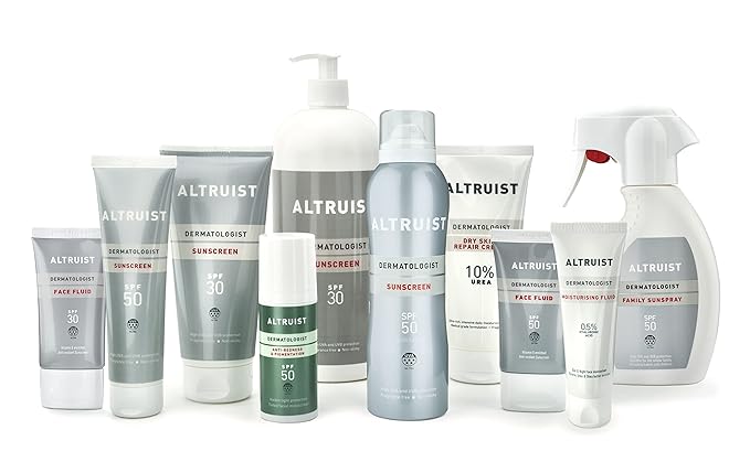 Altruist. Dermatologist Sunscreen. Broad Spectrum SPF 30 & high UVA Protection 200 ml - Pack of 2