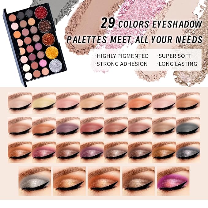 Makeup Kits, Makeup Set Full Kit, Full Face Makeup Set For Women Girls Teens, Makeup Present Set For Women Girls Teens, Beginners and Professionals Alike, Multipurpose Makeup Sets