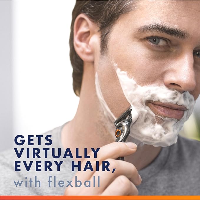 Gillette Fusion ProGlide Razor for Men, Handle + 4 Blade Refills