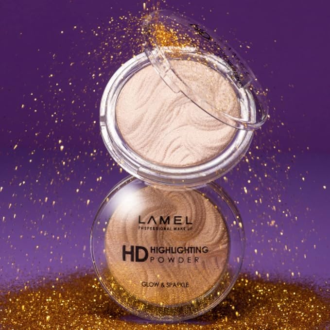 LAMEL HD Highlighting Face Powder - Natural Glow /0.42 oz 12g