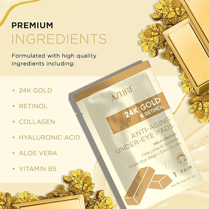 Azure 24k gold & retinol