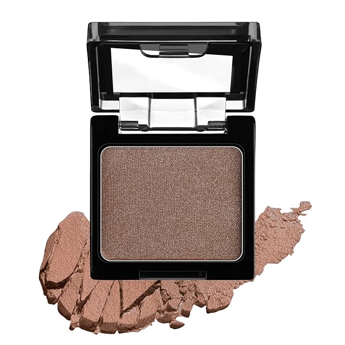 wet n wild Color Icon Satin Eyeshadow Single | High Pigment Long Lasting | Nutty (Pack of 2)