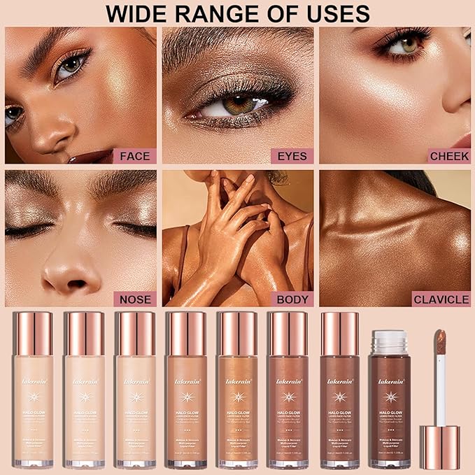 Natural Glow Liquid Filter Makeup, Longwear Face Luminizer, 1.06 fl oz