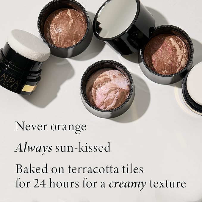 LAURA GELLER NEW YORK Bronze-n-Brighten Baked To Go - Travel Size - Deep - Natural Bronze Glow