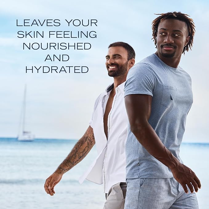 Nautica Grooming Cleanse Shower Gel 6.7 fl oz (Pack of 1), Notes of Grapefruit, Lavender, and Wood, Men's Fragrance, Long Lasting, Everyday Fragrance