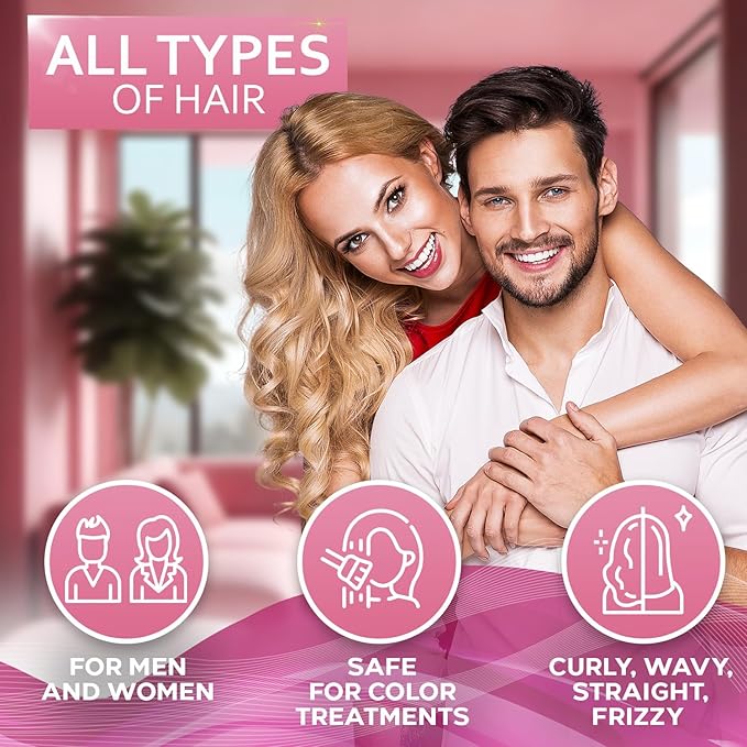 Rice Water Spray for Hair - With Rosemary, Biotin and Castor Oil - Tonic for Women and Men with Thinning Hair - Fermented Thickening Treatment to Fight Hair Fall - Daily Strengthening Leave In Formula