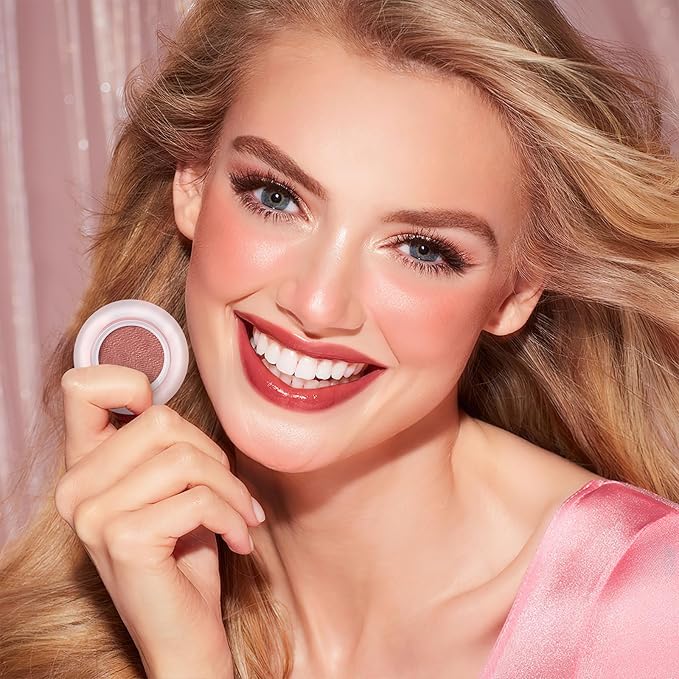 Boobeen Cream Blush for Cheeks, Matte Liquid Cream Natural Glowing