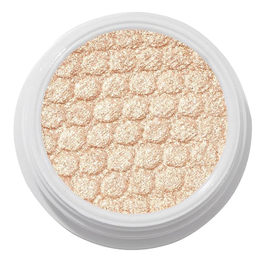 ColourPop Super Shock Shadow - High-Pigment, Crème-Powder Eye Makeup - Single Glitter Eyeshadow with Zero Fallout and Unique Bouncy Texture - Soft Golden Ivory Eyeshadow - Sunrise Hike (0.07 oz)
