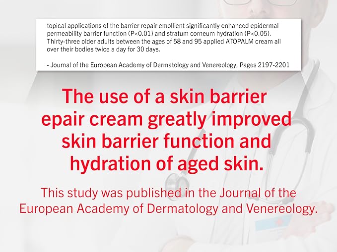 ATOPALM | Intensive Moisturizing Cream | Face & Body Moisturizer | For Dry & Sensitive Skin | Paraben-Free Lotion | Replenishes Hydration | Skin Barrier Repair | Korean Skin Care | 3.4 fl oz (100ml)