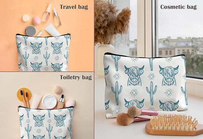 Western makeup bag,western gifts for