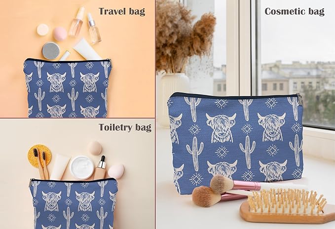 Western makeup bag,western gifts for