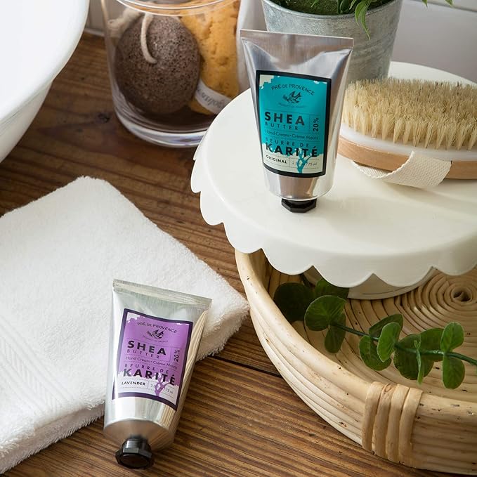 Pre de Provence Beurre De Karité Moisturizing Collection, Shea Butter Enriched Nourishing, Hand Cream, 75ML, Original