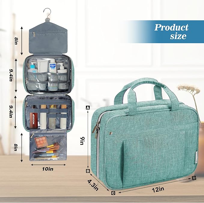 Baglher travel toiletry bag for