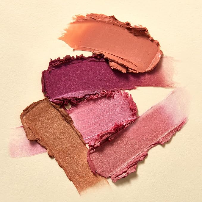 Pacifica Fluffy Blushy Cream Blush – Face Makeup - Bloom Bright Fuchsia Air-Whipped Cheek & Lip Color, Bold Buildable Pigment, Lightweight, Buildable, Dewy Finish, Vegan Collagen Infused Clean Beauty