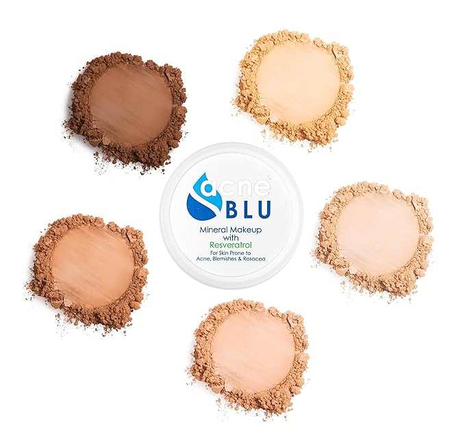 Mineral Makeup Powder with Resveratrol (Majestic (Dark) 51)