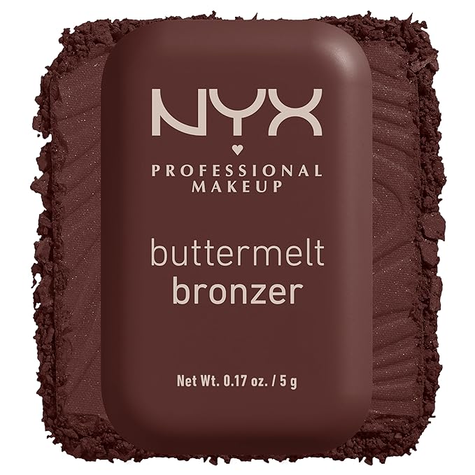 NYX PROFESSIONAL MAKEUP Matte Buttermelt Bronzer, Longwear Face Makeup with Up to 12 Hours of Wear, Vegan Formula - Butta Than U