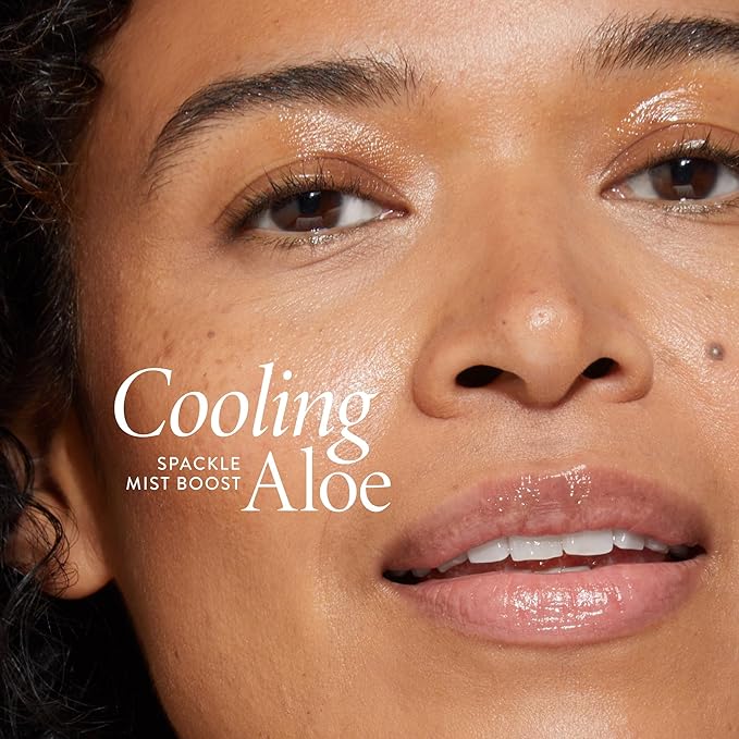 LAURA GELLER NEW YORK Spackle Mist Boost with Cooling Aloe - Long-Lasting Dewy Skin Makeup Setting Spray