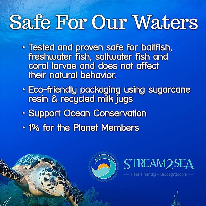 STREAM 2 SEA SPF 30 Mineral Sunscreen Biodegradable and Reef Safe, 1 Fl oz Travel Size Pack of 3, Paraben Free Non Greasy and Moisturizing Mineral Sunscreen For Face and Body Against UVA and UVB