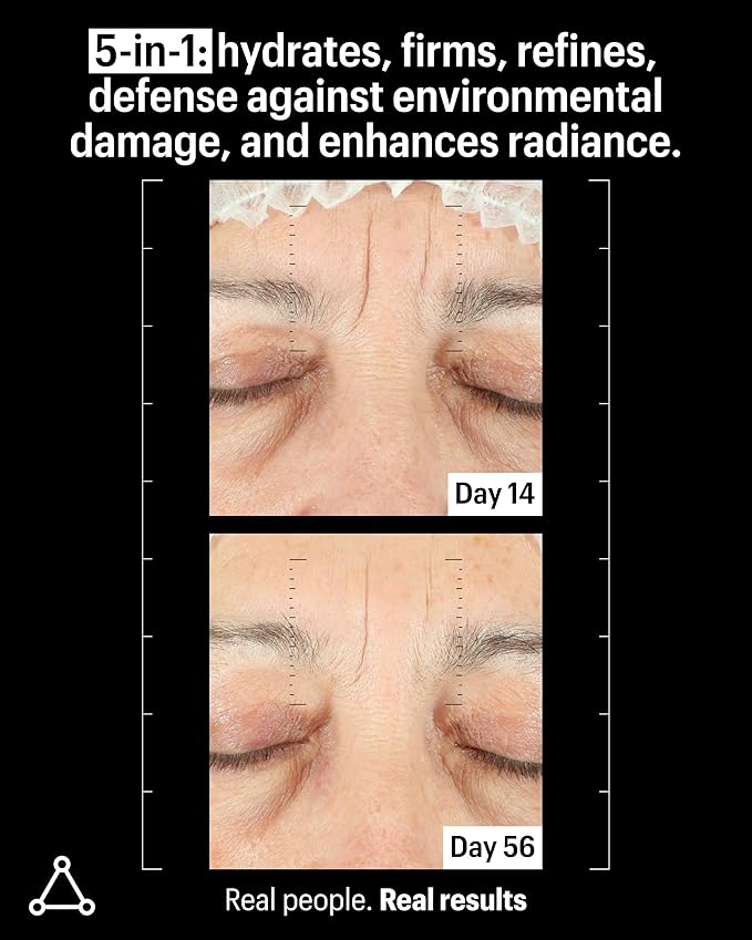 Allies of Skin Peptides & Antioxidants Advanced Firming Daily Treatment with 13 Brighteners, 9 Antioxidants, 7 Firming Peptides, 5% Teprenone & Ferulic Complex and 3% Biotech Algae Complex 48ml/1.6oz