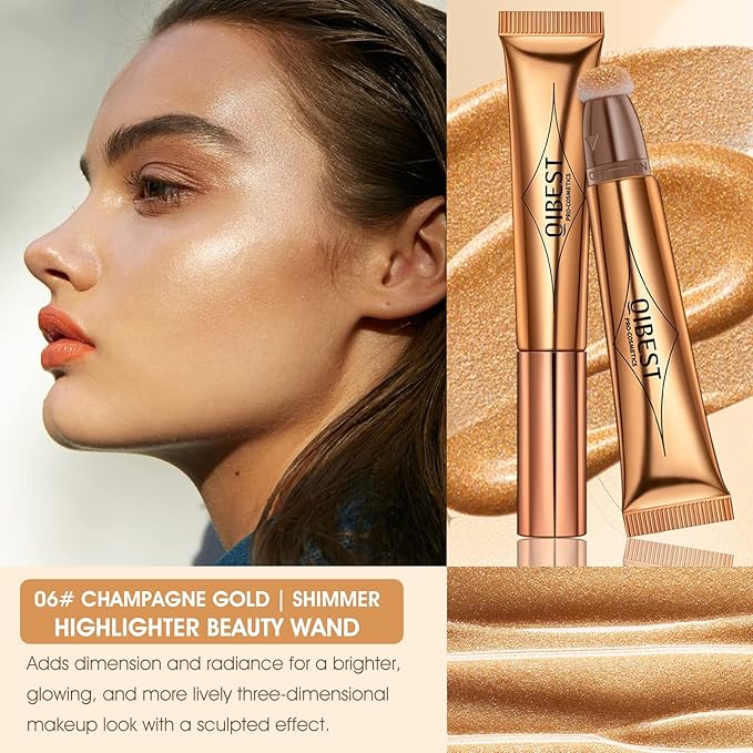 Liquid Highlighter Beauty Wand, Cream Liquid Highlighter Stick